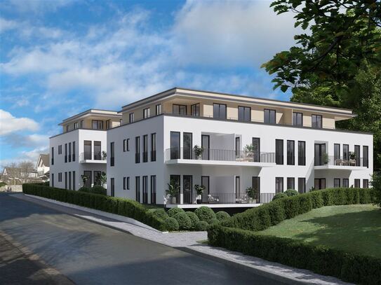 BAUBEGINN ERFOLGT! Penthouse! Klimafreundlicher Neubau (KFN 40) in ruhige und dennoch zentrale Lage!