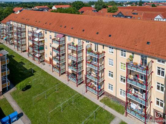 Frisch renovierte 3-Raum-Wohnung mit Balkon