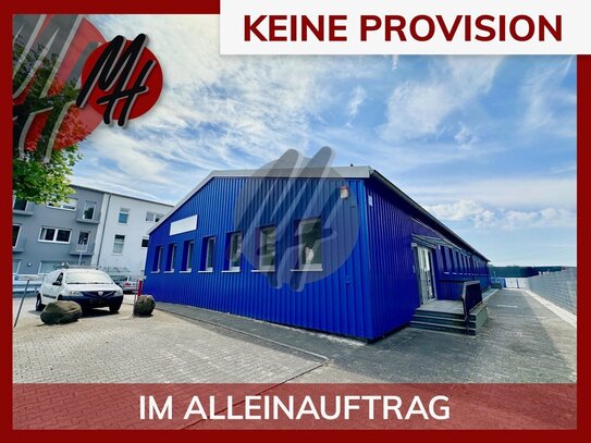 KEINE PROVISION - ALLEINAUFTRAG - Lager-/Werkstatt (510 m²) & Büro (620 m²) mit Freilager (2.750 m²)