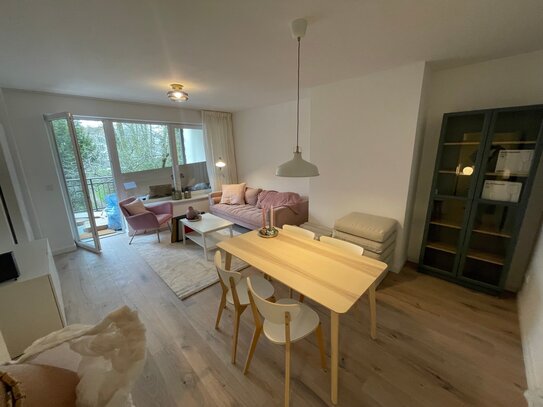 Möblierte Wohnung mit Charme und Garten! 4-Zimmer-Wohnung mit Veranda im HP gegenüber vom UKE