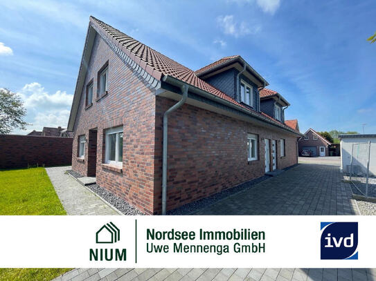 NEUBAU EG-WOHNUNG MIT TERRASSE | DEICHNAHE LAGE AN DER OSTFRIESISCHEN NORDSEEKÜSTE