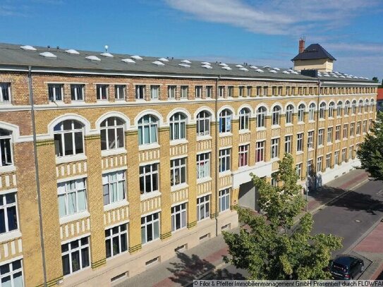 schöne Loft-Wohnung mit Balkon und kleinen Gartenanteil