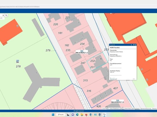 Schönes Grundstück Uni nähe Paderborn 812qm Groß.