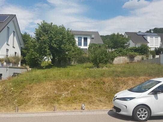 Schöner sonniger Bauplatz in Halbhöhenlage für Bauentschlossene