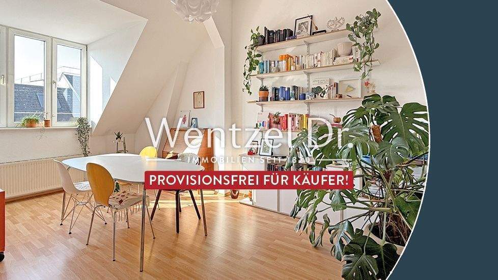 Lichtdurchflutete Dachgeschoßwohnung zum Kauf in Hamburg Neustadt - Wentzel Dr.