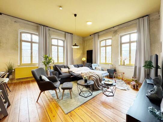 Design trifft Natur - Ferienwohnung am Kanal für bis zu 8 Personen (115m2) in Schönebeck