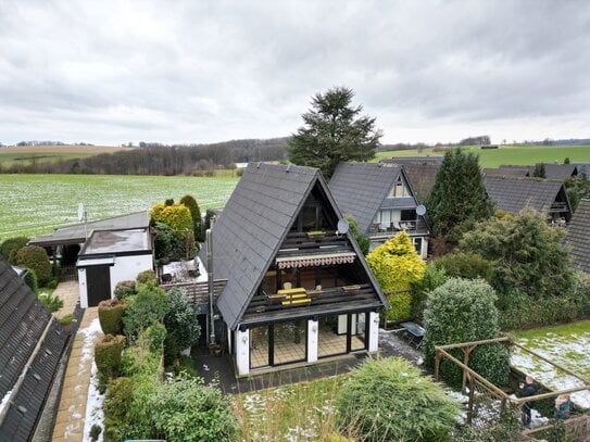 Idyllisches Zuhause mit großzügigem Fernblick und moderner Ausstattung