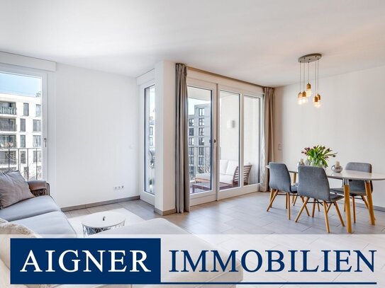 AIGNER - Lichtdurchflutete 2-Zimmer-Wohnung mit ruhiger Loggia zum Innenhof