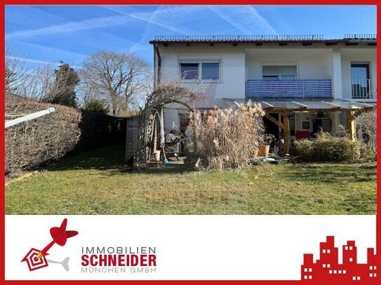 IMMOBILIEN SCHNEIDER - bezugsfr. wunderschönes Reiheneckhaus in guter Lage von München Perlach