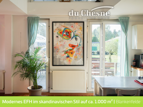 Modernes Einfamilienhaus mit skandinavischem Charme in Blankenfelde