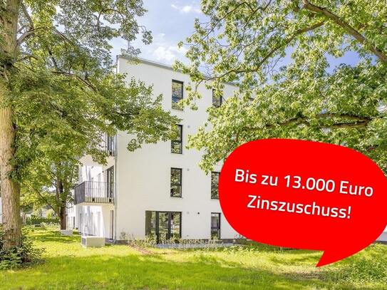 Leben im Grünen: 4-Zimmer-Neubauwohnung mit EBK im Kronenpark!