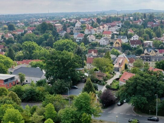 Exzellente 1.000 m² erschlossenes Bauland in Dresden – für anspruchsvolle 2-geschossige Wohnbebauung, in geschütztem hi…