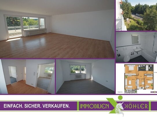 MAINZ-GONSENHEIM *** KOMPLETT SANIERTE 3ZKBB-WOHNUNG MIT GARAGE, STELLPLATZ UND RUNDUMPAKET