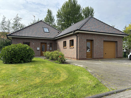 Gepflegtes Einfamilienhaus im Bungalowstil in Sackgassenlage im Nordseebad Tossens in Butjadingen