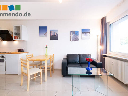 Neudorf, möbliertes Apartment mit grüner Oase