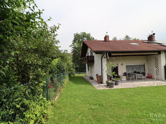 Einfamilienhaus mit Garten, Terrasse und Balkon