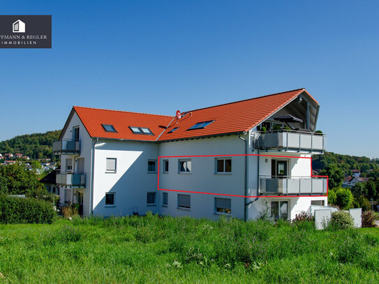 neuwertige, helle 3-Zimmerwohnung mit Balkon, BJ. 2017