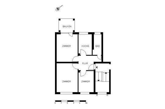 Paare willkommen - gepflegte 2,5-Zimmer-Wohnung