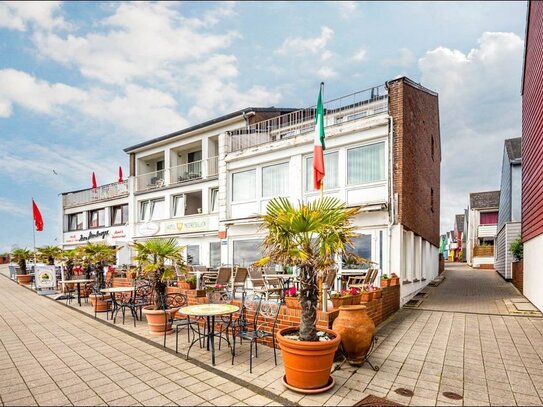 Helgoland - Oberland: Meerblick-Hotel in 1. Reihe!