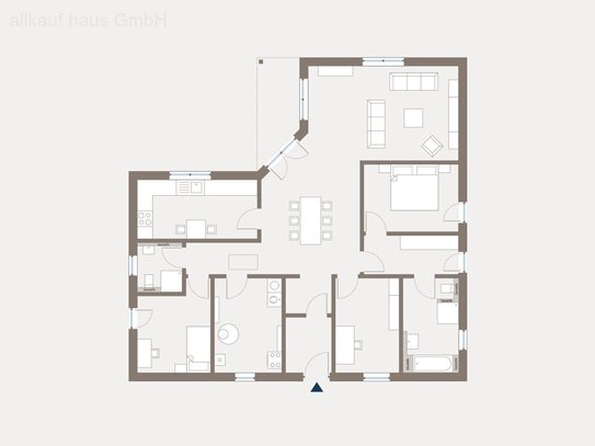 Bauen Sie Ihr individuelles Traumhaus auf diesem Grundstück