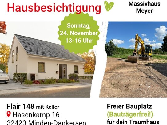 Hausbesichtigung am Sonntag den 24.11.2024 von 13.00 bis 16:00 Uhr