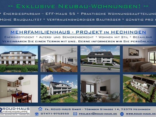 -- Exklusive Neubau-Wohnungen! --