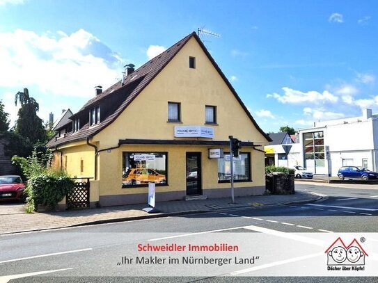 Handwerkertraum!!! Wohn- und Geschäftshaus mit viel Potential im Herzen von Röthenbach