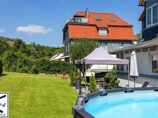 Wunderschöne Altbauwohnung mit zusätzlichem Baugrundstück in Goslar-Steinberg zu verkaufen