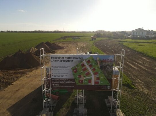 Bauträgerfreies Grundstück im neuen Baugebiet in Rottmersleben