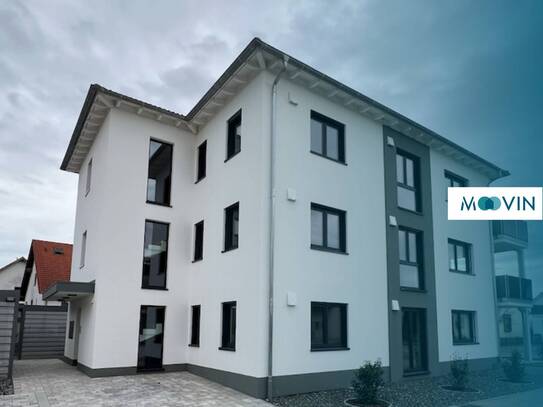 **Neubau: 3-Zimmer-Wohnung mit Tageslichtbad und Balkon **