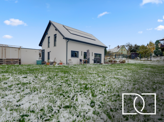 Neubautraum! KFW 40 Einfamilienhaus mit PV Anlage und großem Grundstück in tollem Neubaugebiet