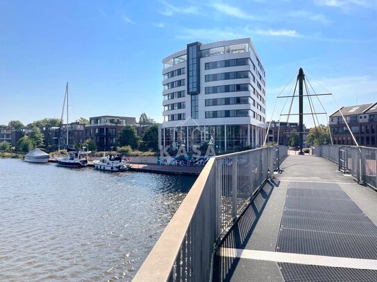 Exklusive Obergeschosswohnung mit Hafenblick und maritimen Flair in Leer!