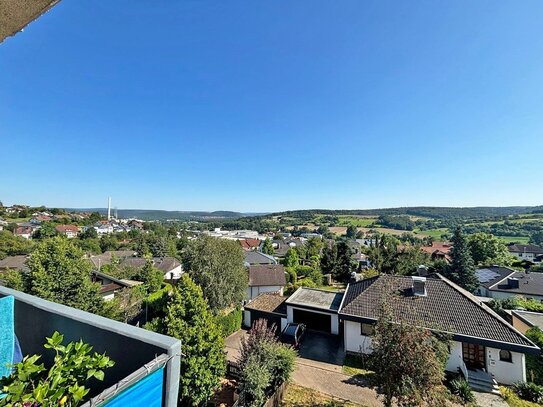 Top Aussicht über den Dächern Obernburgs