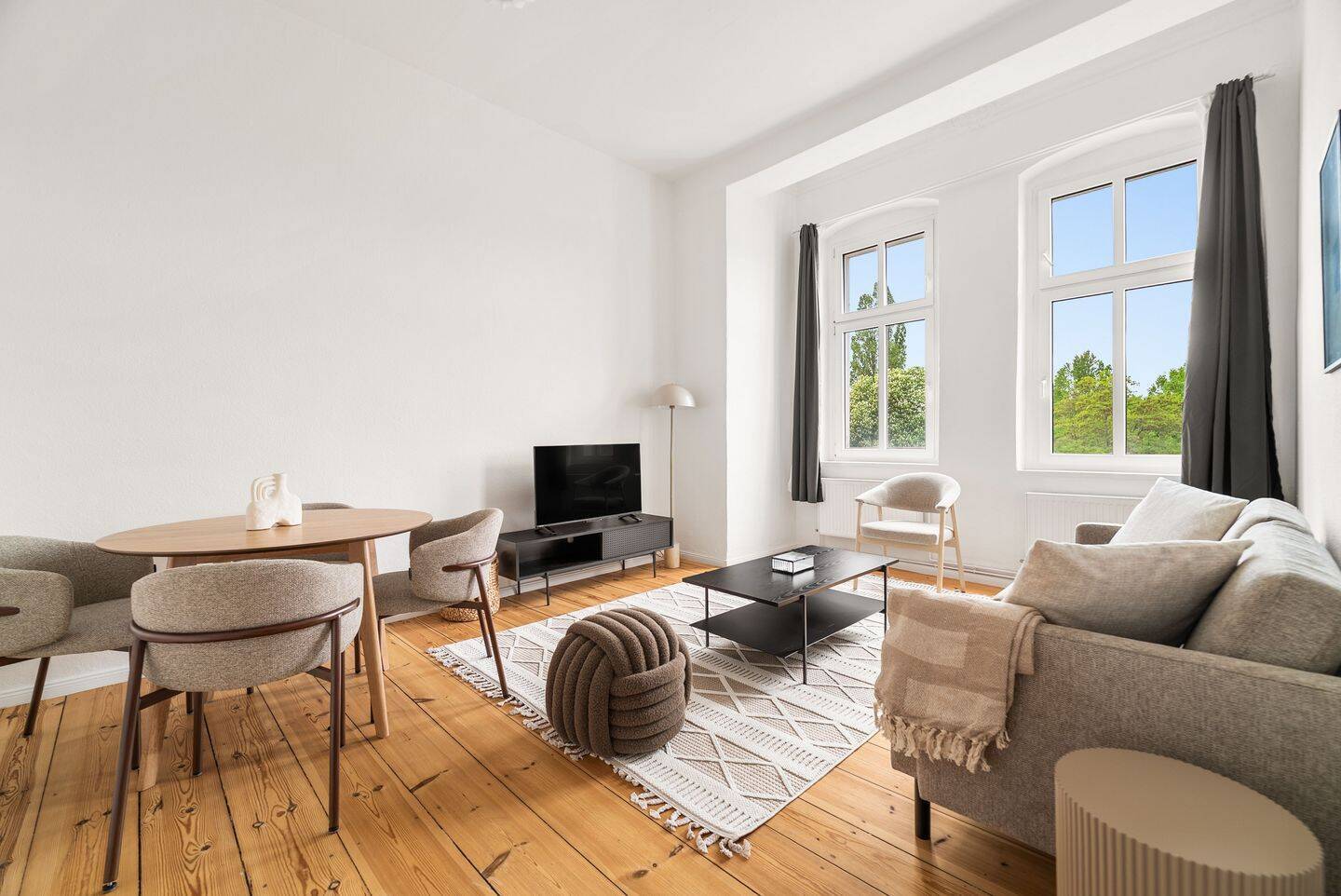 Beeindruckende 2-Zimmer Wohnung in Pankow - voll möbliert - Foto 1