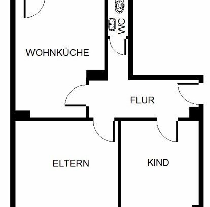 AC-Zentrum/West/Pontviertel: 2-Zi.-Whg. m. Balkon in bester sehr ruhiger Citylage direkt an RWTH