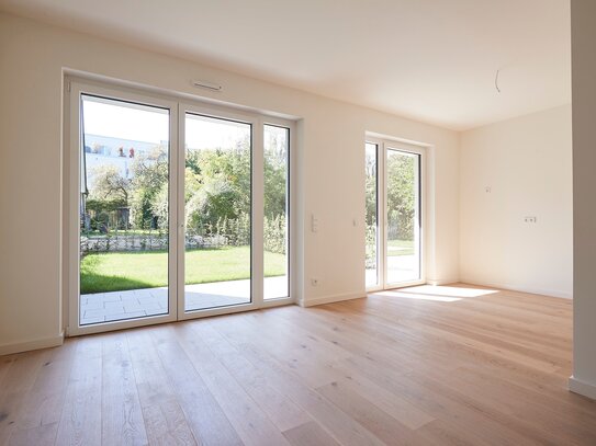 Nachhaltige 3 Zimmer Wohnung mit eigenem Garten - Bezugsfertig und provisionsfrei vom Bauträger