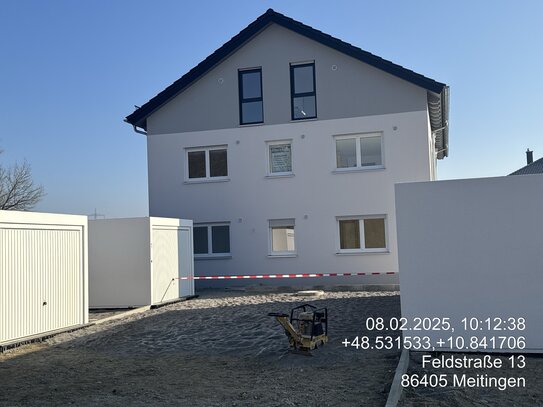 Nur noch 1 Wohnung frei: Erstbezug Mai 2025 Neubau 4 ZKB 109 m² mit Balkon und Dachterrasse, 2 tes Bad/WC, Neubau KFW 4…