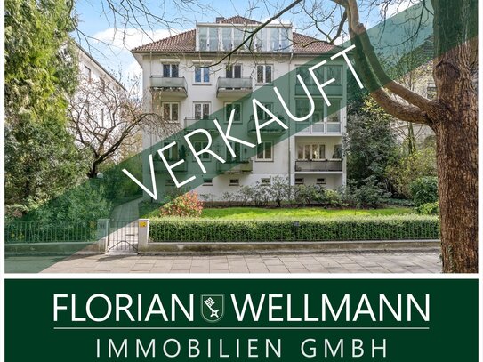 Bremen - Bürgerpark | Gepflegte 2-Zimmer Wohnung mit schönem Westbalkon in Toplage