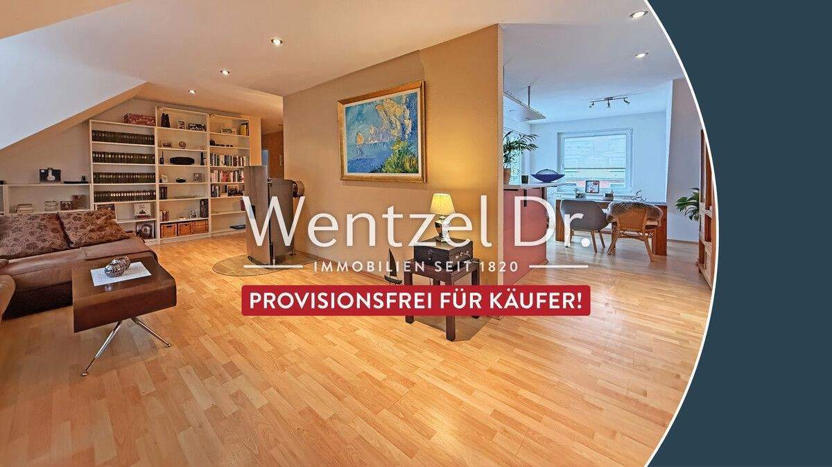PROVISIONSFREI für Käufer: Charmante Dachgeschosswohnung mit Dachterrasse - Wentzel Dr.
