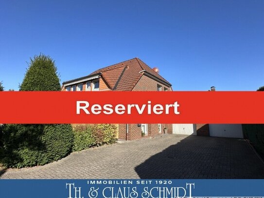 ***Reserviert*** 3 Zi.- Oberwohnung mit Balkon, Garage & eigenem Gartenanteil in guter Lage von Rastede