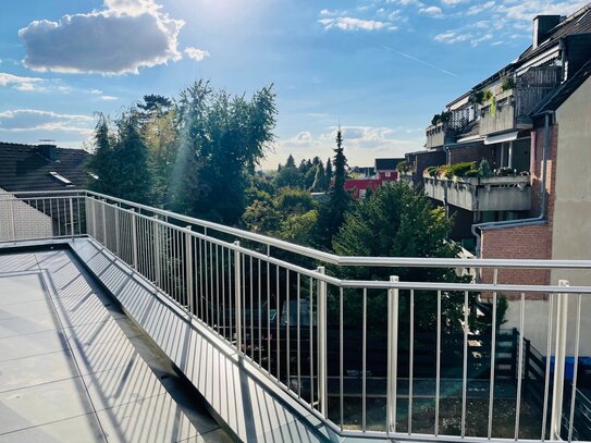 Erstbezug: Penthouse mit großzügiger Raumaufteilung und Terrasse mit Weitblick