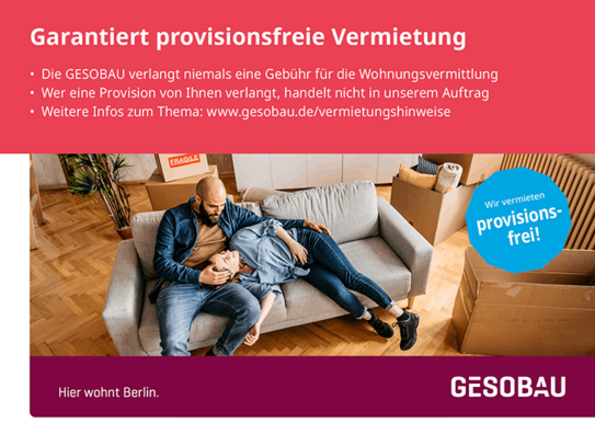 ! Nicht für WBS 100 oder WBS 140 ! Wohnung zwingend für 3 kreative Personen mit höherem Einkommen