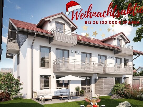 WEIHNACHTSAKTION - Wunderschöne 5-Zi.-Maisonette-Wohnung mit großem Garten in Sauerlach