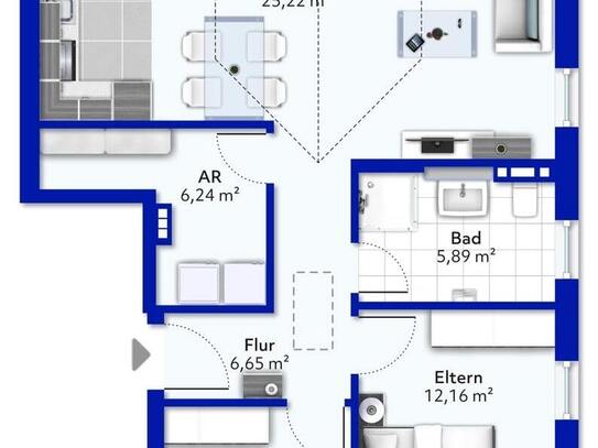 Attraktive Neubauwohnung in schöner Wohnlage