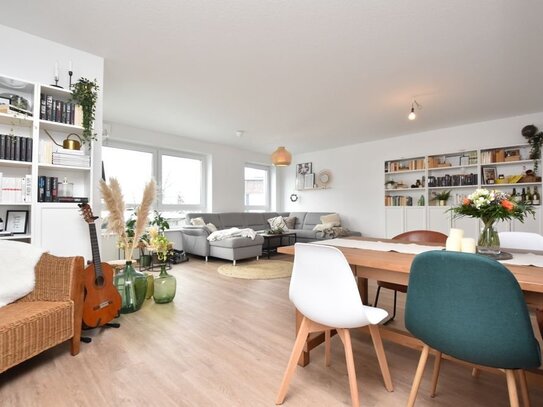 Energieeffizient und modern wohnen - Mietwohnung mit Einbauküche, Balkon und Carport in Friesoythe