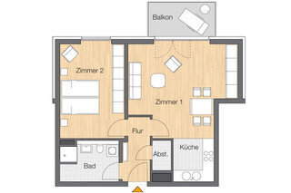 Moderne 2 Zimmerwohnung am Grindelberg