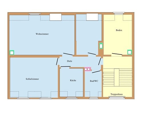 Attraktive komplett renovierte Wohnung in Gelsenkirchen-Buer