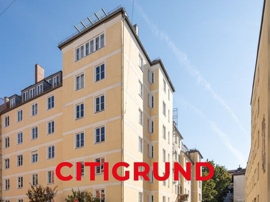 Schwabing/Maxvorstadt - Nahe Kurfürstenplatz - Helle Wohnung mit Loft-Charakter in ruhiger Trendlage