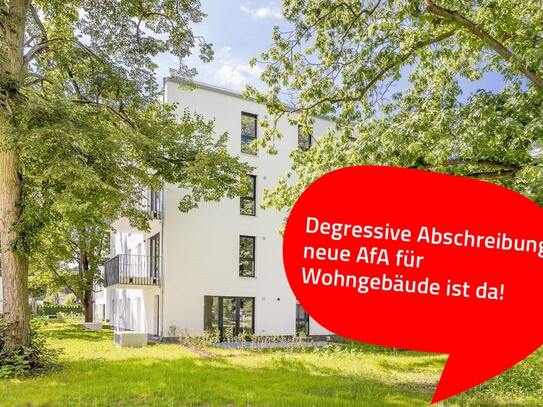 Vermietete 2-Zimmer-Neubauwohnung mit degressiver AfA