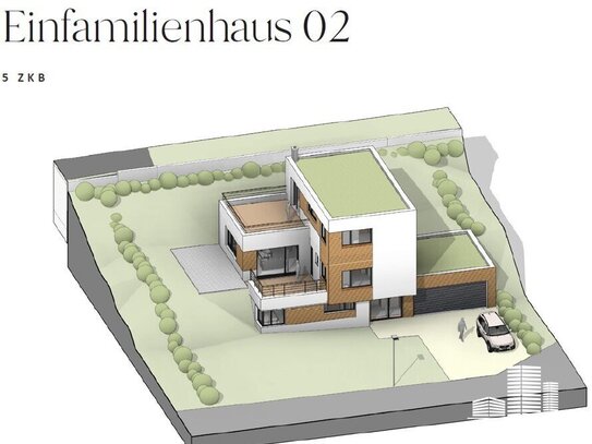 Attraktives Baugrundstück in Mering mit vollständiger Architektenplanung für ein Einfamilienhaus!